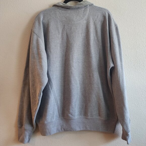 UCLA Bruins Sweatshirt Mens Large Gray 1/4 Zip Pullover NCAA Basketball JanSport - Picture 6 of 8